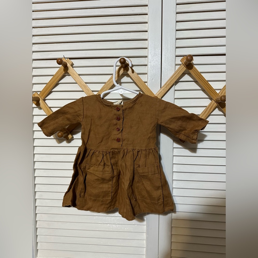 Little poppy co linen dress 0/3